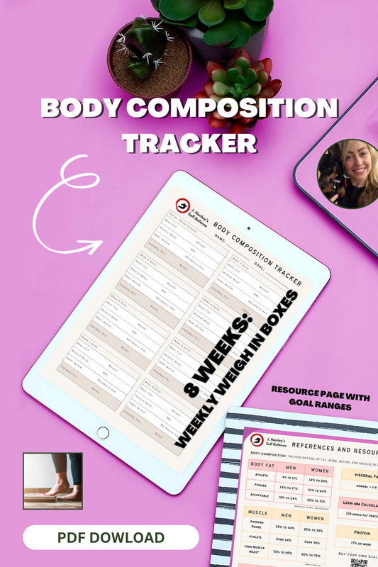 Body Composition 8 Week Tracker With Resource Page PDF