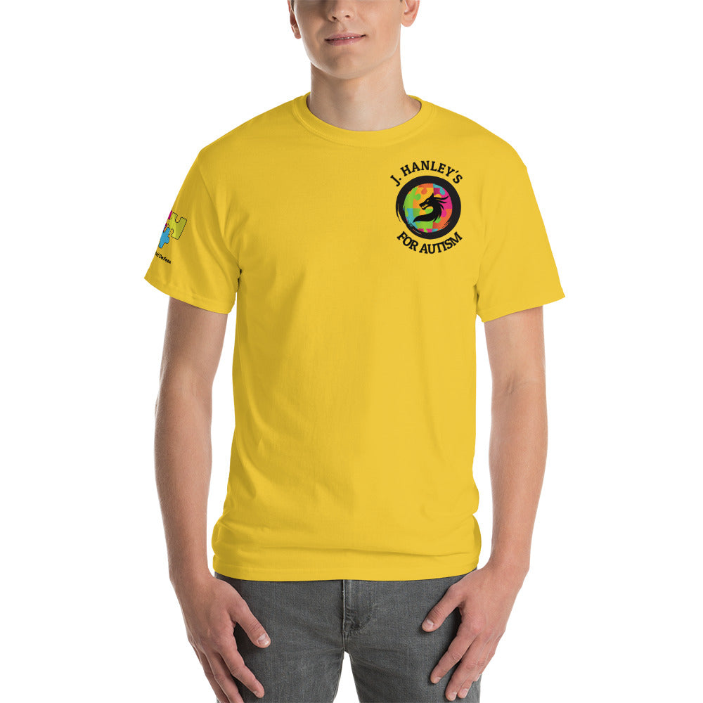 J. Hanley's For Autism Unisex T-Shirt Patch Logo