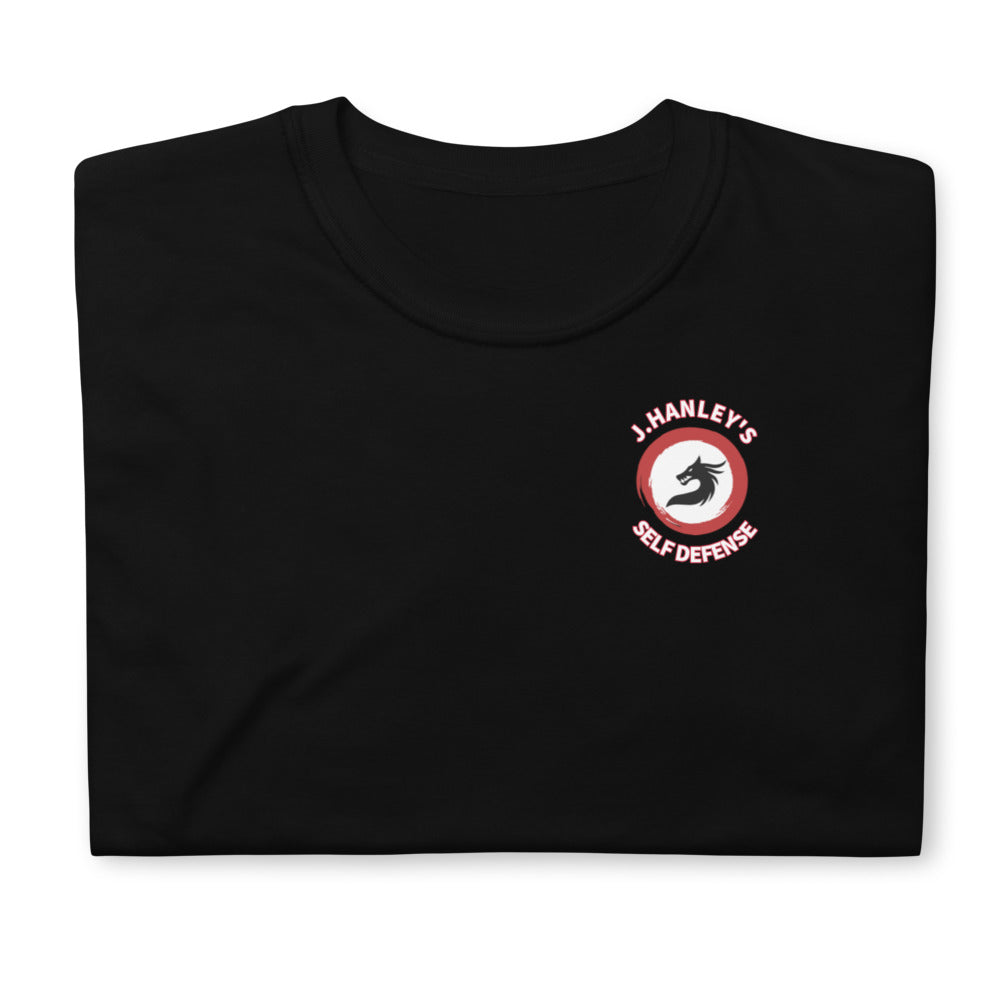 J. HANLEY’S PATCH STYLE LOGO T-SHIRT UNISEX