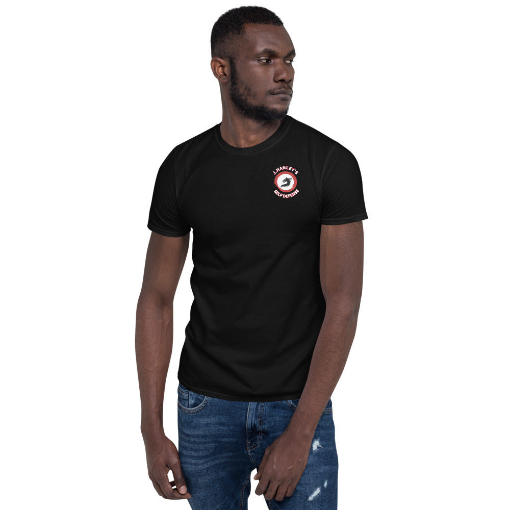 J. HANLEY’S PATCH STYLE LOGO T-SHIRT UNISEX