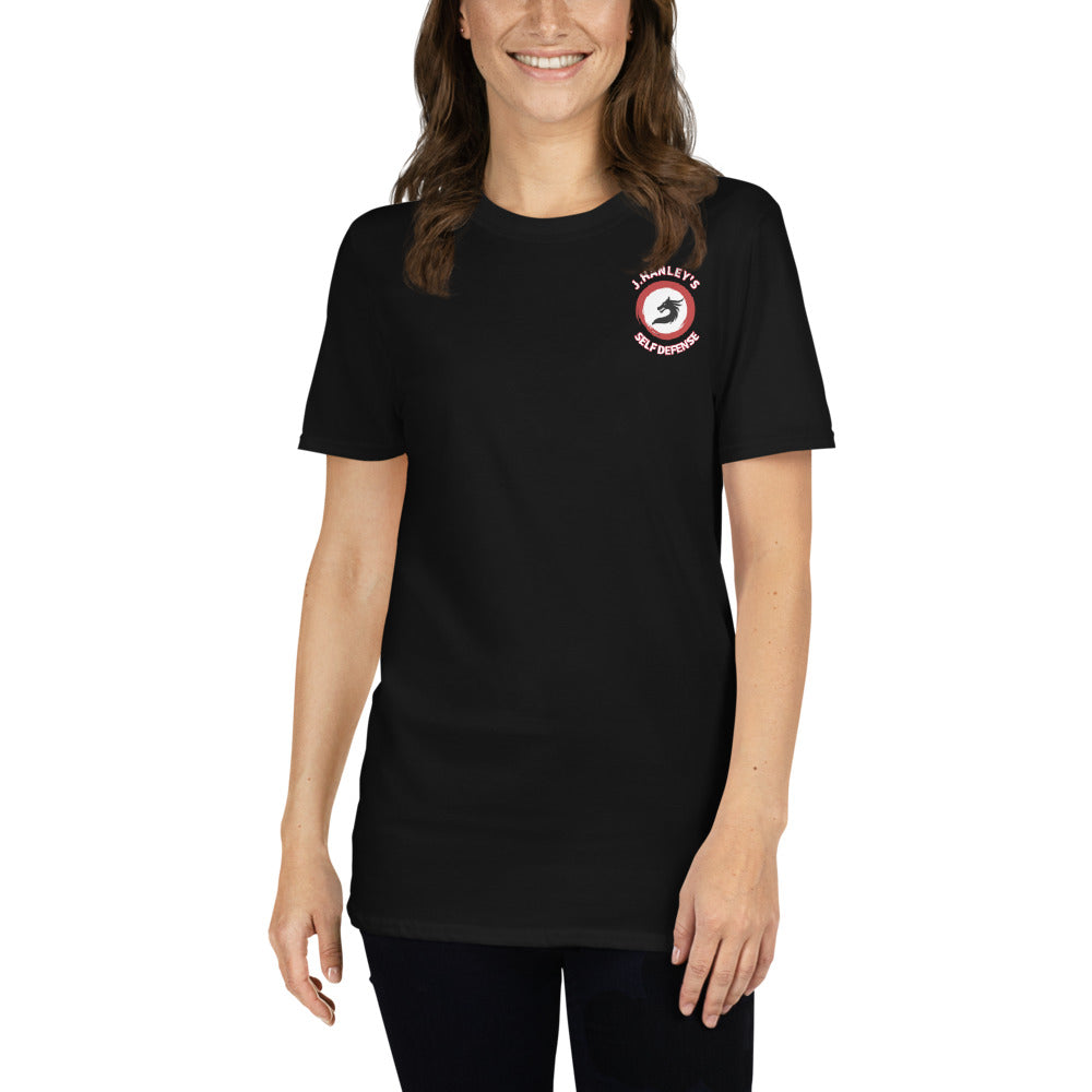 J. HANLEY’S PATCH STYLE LOGO T-SHIRT UNISEX